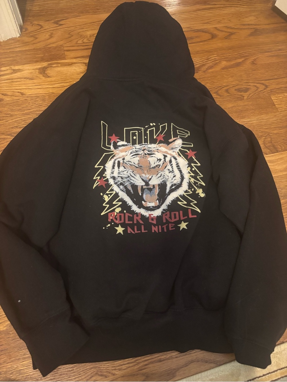 Rock n roll hoodie